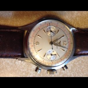 Vintage Wittanauer Chronograph 1950’s men’s watch